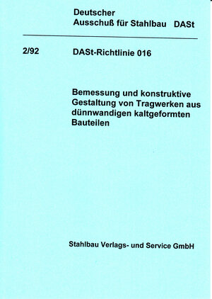 Buchcover DASt-Richtlinie 016  | EAN 9783923726240 | ISBN 3-923726-24-4 | ISBN 978-3-923726-24-0