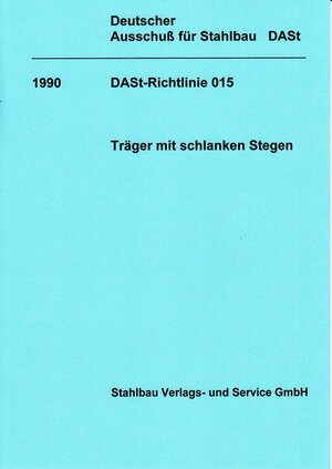 Buchcover DASt-Richtlinie 015  | EAN 9783923726332 | ISBN 3-923726-33-3 | ISBN 978-3-923726-33-2