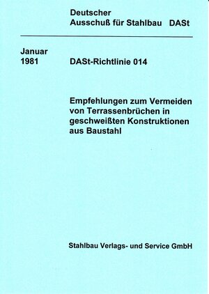 Buchcover DASt-Richtlinie 014  | EAN 9783923726691 | ISBN 3-923726-69-4 | ISBN 978-3-923726-69-1