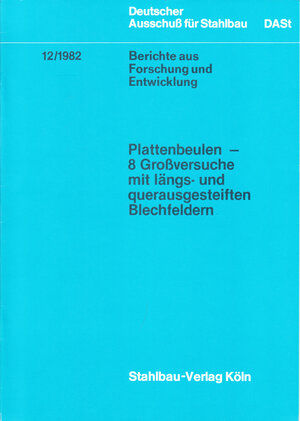 Buchcover Berichte aus Forschung und Entwicklung / Berichte aus Forschung und Entwicklung 12/1982 | K Roik | EAN 9783923726738 | ISBN 3-923726-73-2 | ISBN 978-3-923726-73-8