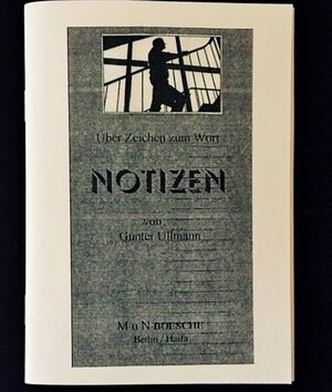 Buchcover Notizen | Günter Ullmann | EAN 9783923809813 | ISBN 3-923809-81-6 | ISBN 978-3-923809-81-3