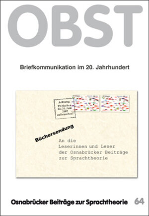 Buchcover Briefkommunikation im 20. Jahrhundert  | EAN 9783924110642 | ISBN 3-924110-64-6 | ISBN 978-3-924110-64-2