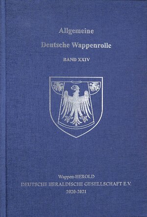 Buchcover Allgemeine Deutsche Wappenrolle, Band XXIV  | EAN 9783924131425 | ISBN 3-924131-42-2 | ISBN 978-3-924131-42-5