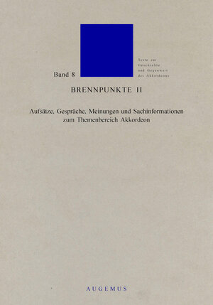 Buchcover Brennpunkte / Brennpunkte II | Helmut C. Jacobs | EAN 9783924272074 | ISBN 3-924272-07-7 | ISBN 978-3-924272-07-4