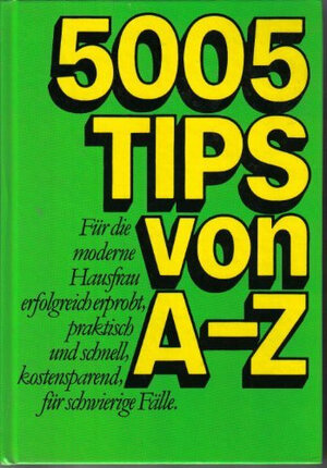Buchcover Haushalt - 6000 Top-Tips  | EAN 9783924456368 | ISBN 3-924456-36-4 | ISBN 978-3-924456-36-8