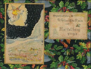 Buchcover Christkindleins Weihnachts Reise nach Heidelberg 1943 | Alfons Renk | EAN 9783924566340 | ISBN 3-924566-34-8 | ISBN 978-3-924566-34-0