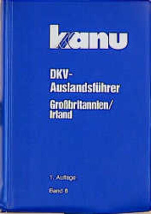Buchcover DKV-Auslandsführer Grossbritannien/Irland | Gert Burghart | EAN 9783924580551 | ISBN 3-924580-55-3 | ISBN 978-3-924580-55-1