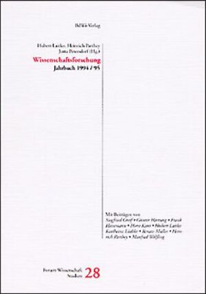 Buchcover Wissenschaftsforschung. Jahrbuch / Wissenschaftsforschung  | EAN 9783924684495 | ISBN 3-924684-49-9 | ISBN 978-3-924684-49-5