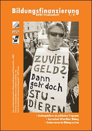 Buchcover Bildungsfinanzierung | Torsten Bultmann | EAN 9783924684921 | ISBN 3-924684-92-8 | ISBN 978-3-924684-92-1
