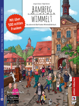 Buchcover Bamberg wimmelt  | EAN 9783924983574 | ISBN 3-924983-57-7 | ISBN 978-3-924983-57-4