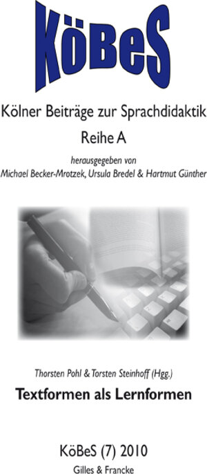 Buchcover Textformen als Lernformen  | EAN 9783925348891 | ISBN 3-925348-89-1 | ISBN 978-3-925348-89-1