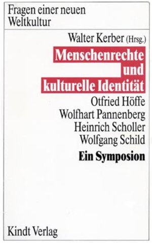 Buchcover Menschenrechte und kulturelle Identität | Otfried Höffe | EAN 9783925412134 | ISBN 3-925412-13-1 | ISBN 978-3-925412-13-4