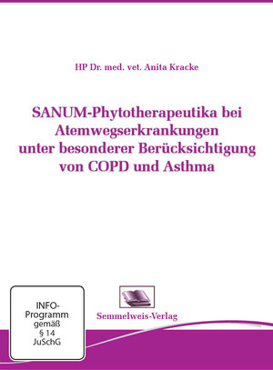 Buchcover SANUM- Phytotherapeutika bei Atemwegserkrankungen unter besonderer Berücksichtigung von COPD und Asthma | Kracke Dr. med. vet. Anita | EAN 9783925524721 | ISBN 3-925524-72-X | ISBN 978-3-925524-72-1