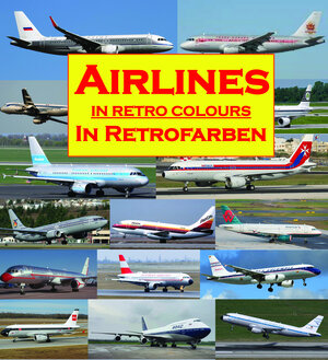 Buchcover Airlines in Retrofarben | Josef Krauthäuser | EAN 9783925671753 | ISBN 3-925671-75-7 | ISBN 978-3-925671-75-3