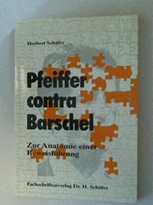 Buchcover Pfeiffer contra Barschel | Herbert Schäfer | EAN 9783925730160 | ISBN 3-925730-16-8 | ISBN 978-3-925730-16-0