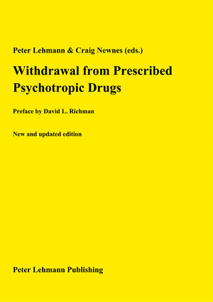Buchcover Withdrawal from Prescribed Psychotropic Drugs  | EAN 9783925931987 | ISBN 3-925931-98-8 | ISBN 978-3-925931-98-7