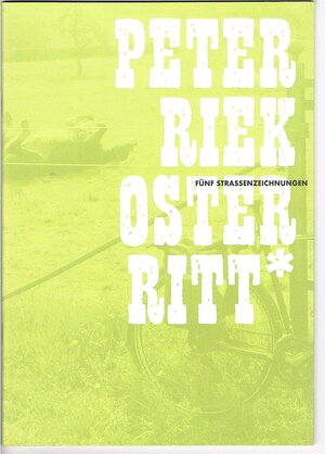 Buchcover Osterritt | Peter Riek | EAN 9783926315588 | ISBN 3-926315-58-X | ISBN 978-3-926315-58-8