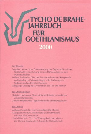 Tycho de Brahe-Jahrbuch für Goetheanismus: 2000