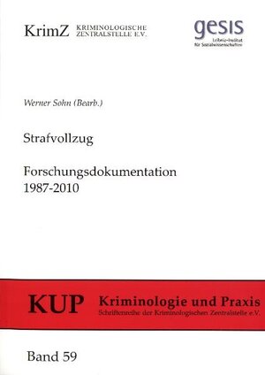Buchcover Strafvollzug  | EAN 9783926371874 | ISBN 3-926371-87-0 | ISBN 978-3-926371-87-4