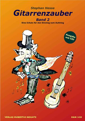 Buchcover Gitarrenzauber Band 2, Ausgabe mit CD | Stephan Hesse | EAN 9783926440334 | ISBN 3-926440-33-3 | ISBN 978-3-926440-33-4