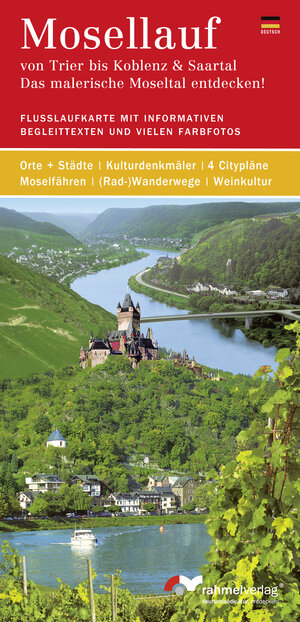 Buchcover Mosellauf - (Deutsche Ausgabe) von Trier bis Koblenz und Saartal. Das malerische Moseltal entdecken!  | EAN 9783926526106 | ISBN 3-926526-10-6 | ISBN 978-3-926526-10-6