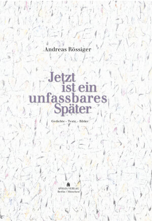 Buchcover Jetzt ist ein unfassbares Später | Andreas Rössiger | EAN 9783926677938 | ISBN 3-926677-93-7 | ISBN 978-3-926677-93-8