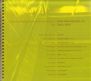 Buchcover Alexanderplatz U2 - 2002/03  | EAN 9783926796769 | ISBN 3-926796-76-6 | ISBN 978-3-926796-76-9