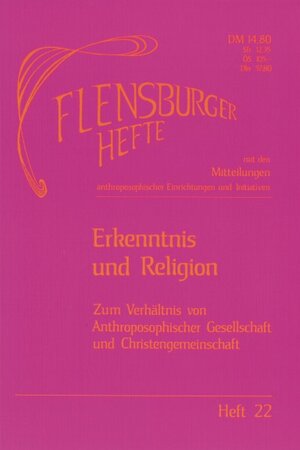 Buchcover Erkenntnis und Religion | Wolfgang Gädeke | EAN 9783926841131 | ISBN 3-926841-13-3 | ISBN 978-3-926841-13-1
