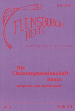 Buchcover Die Christengemeinschaft heute | Klaus D Neumann | EAN 9783926841421 | ISBN 3-926841-42-7 | ISBN 978-3-926841-42-1