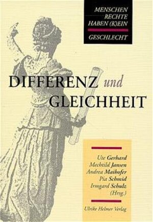 Buchcover Differenz und Gleichheit  | EAN 9783927164116 | ISBN 3-927164-11-9 | ISBN 978-3-927164-11-6