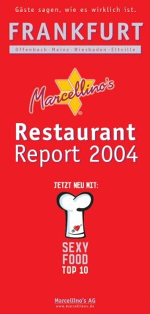 Marcellino's Restaurant Report Frankfurt 2004