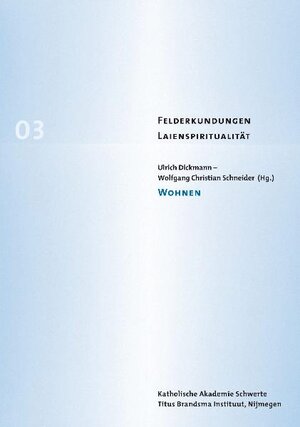 Buchcover Wohnen  | EAN 9783927382695 | ISBN 3-927382-69-8 | ISBN 978-3-927382-69-5