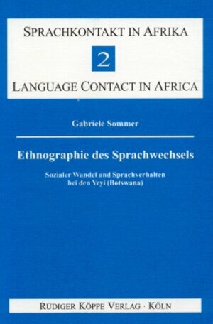 Buchcover Ethnographie des Sprachwechsels | Gabriele Sommer | EAN 9783927620254 | ISBN 3-927620-25-4 | ISBN 978-3-927620-25-4