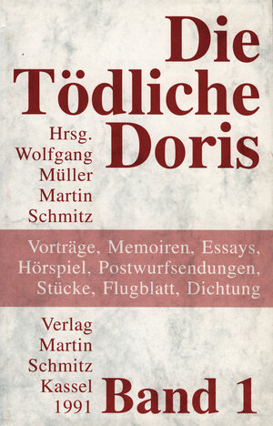 Buchcover Die Tödliche Doris  | EAN 9783927795037 | ISBN 3-927795-03-8 | ISBN 978-3-927795-03-7