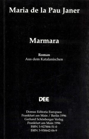 Buchcover Marmara | Maria de la Pau Janer | EAN 9783927884519 | ISBN 3-927884-51-0 | ISBN 978-3-927884-51-9
