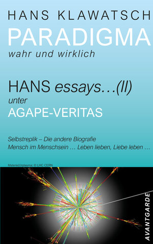 Buchcover PARADIGMA, wahr und wirklich | Hans Klawatsch | EAN 9783927978140 | ISBN 3-927978-14-0 | ISBN 978-3-927978-14-0
