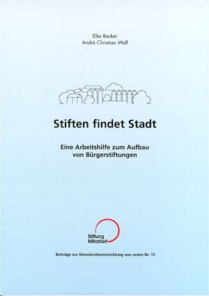 Buchcover Stiften findet Stadt | Elke Becker | EAN 9783928053631 | ISBN 3-928053-63-9 | ISBN 978-3-928053-63-1