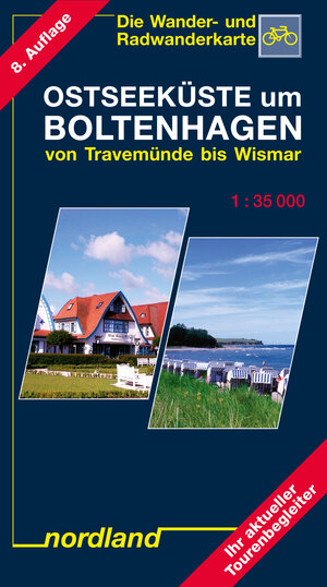 Ostseeküste um Boltenhagen 1 : 35 000: Von Travemünde bis Wismar. Die Wander- und Radwanderkarte. Ihr aktueller Tourenbegleiter