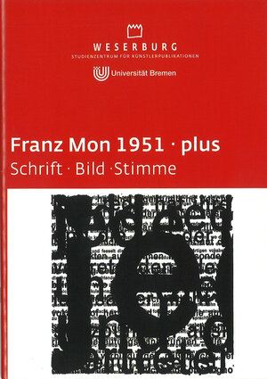 Buchcover Franz Mon 1951 plus  | EAN 9783928761765 | ISBN 3-928761-76-5 | ISBN 978-3-928761-76-5