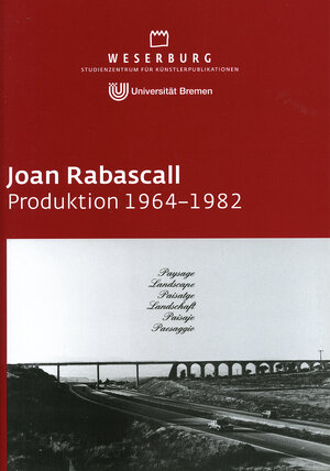 Buchcover Joan Rabascall  | EAN 9783928761772 | ISBN 3-928761-77-3 | ISBN 978-3-928761-77-2