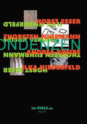 Buchcover so viele Heft 47 | Horst Esser | EAN 9783928804479 | ISBN 3-928804-47-2 | ISBN 978-3-928804-47-9