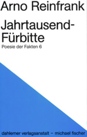 Buchcover Jahrtausend - Fürbitte | Arno Reinfrank | EAN 9783928832021 | ISBN 3-928832-02-6 | ISBN 978-3-928832-02-1