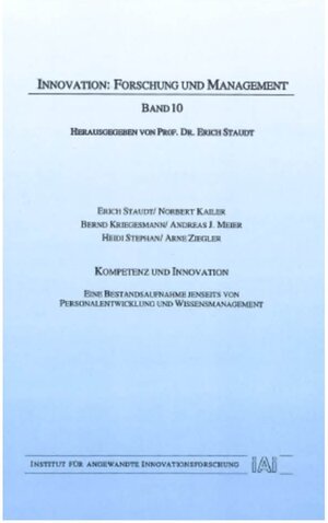 Buchcover Kompetenz und Innovation  | EAN 9783928854108 | ISBN 3-928854-10-0 | ISBN 978-3-928854-10-8