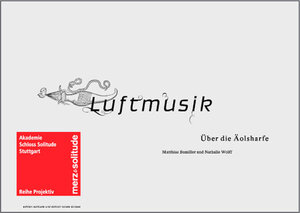 Buchcover Luftmusik | Nathalie Wolff | EAN 9783929085884 | ISBN 3-929085-88-7 | ISBN 978-3-929085-88-4
