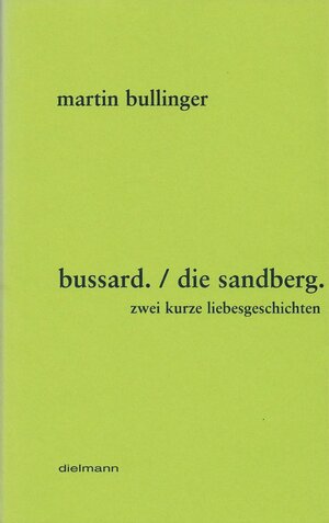 Buchcover bussard /die sandberg | Martin Bullinger | EAN 9783929232806 | ISBN 3-929232-80-4 | ISBN 978-3-929232-80-6