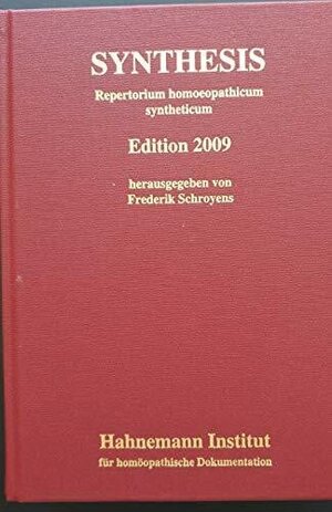 Buchcover Synthesis | Frederik Schroyens | EAN 9783929271379 | ISBN 3-929271-37-0 | ISBN 978-3-929271-37-9