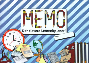 Buchcover MEMO - Der clevere Lernzeitplaner | Sabine Ladner-Merz | EAN 9783929317046 | ISBN 3-929317-04-4 | ISBN 978-3-929317-04-6