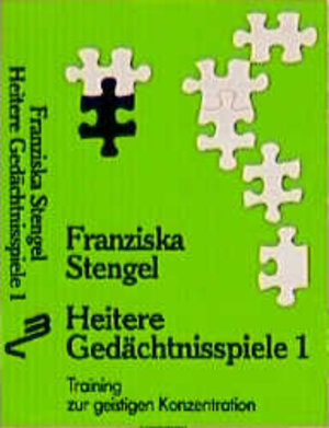 Buchcover Heitere Gedächtnisspiele 1. Training zur geistigen Konzentration / Heitere Gedächtnisspiele 1 - Hörübungen | Franziska Stengel | EAN 9783929317862 | ISBN 3-929317-86-9 | ISBN 978-3-929317-86-2