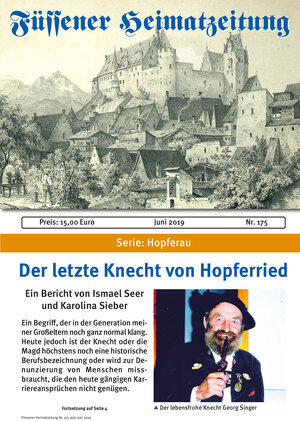 Buchcover Heimatzeitung Nr. 175  | EAN 9783929371659 | ISBN 3-929371-65-0 | ISBN 978-3-929371-65-9