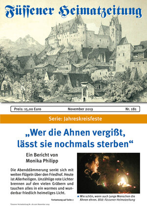 Buchcover Heimatzeitung Nr. 181  | EAN 9783929371727 | ISBN 3-929371-72-3 | ISBN 978-3-929371-72-7